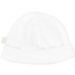 BABY GI VELOUR BEANIE WHITE