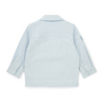 Mitch & Son overshirt blauw Joseph - Afbeelding 3