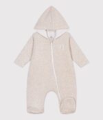 Petit Bateau - Effen Gewatteerd Babypakje Met Capuchon En Voetjes - Afbeelding 4