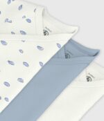 Petit Bateau - Set Van Katoenen Babyrompertjes Met Print En Korte Mouwen - Afbeelding 3