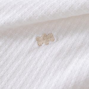 House of Bears Babydeken wit zomer - Afbeelding 2