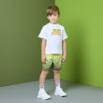 Mitch en Son t-shirt wit Reid