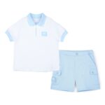Mitch en Son polo set blauw Oakland - Afbeelding 2