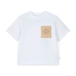 Mitch and Son t-shirt wit/beige Patrick - Afbeelding 2