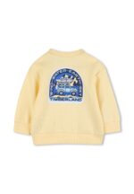 TIMBERLAND SWEATSHIRT MET ILLUSTRATIE GEEL - Afbeelding 2