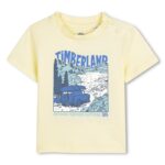 TIMBERLAND T-SHIRT MET KORTE MOUWEN GEEL