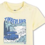 TIMBERLAND T-SHIRT MET KORTE MOUWEN GEEL - Afbeelding 3