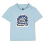 TIMBERLAND T-SHIRT MET KORTE MOUWEN BLAUW