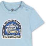 TIMBERLAND T-SHIRT MET KORTE MOUWEN BLAUW - Afbeelding 3