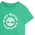 TIMBERLAND T-SHIRT MET KORTE MOUWEN GROEN - Afbeelding 2