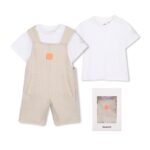 TIMBERLAND OVERALLS EN T-SHIRT SET