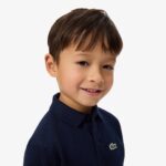 Lacoste Petit Piqué Polohemd Navy Blue - Afbeelding 5