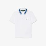 Lacoste Petit Piqué Polohemd White - Afbeelding 3