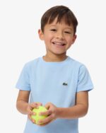 Lacoste Unisex katoenen T-shirt Blue