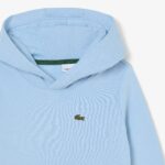 Lacoste Unisex Fleece Hoodie met Kangoeroezak Blue - Afbeelding 4