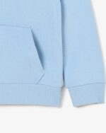 Lacoste Unisex Fleece Hoodie met Kangoeroezak Blue - Afbeelding 2