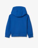 Lacoste Unisex Fleece Hoodie met Kangoeroezak Blue - Afbeelding 2