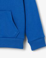 Lacoste Unisex Fleece Hoodie met Kangoeroezak Blue - Afbeelding 4