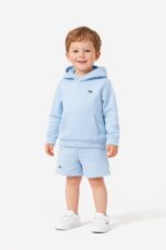 Lacoste Unisex Fleece Short Blue - Afbeelding 4