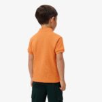Lacoste Petit Piqué Polohemd Orange - Afbeelding 2