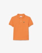Lacoste Petit Piqué Polohemd Orange - Afbeelding 5